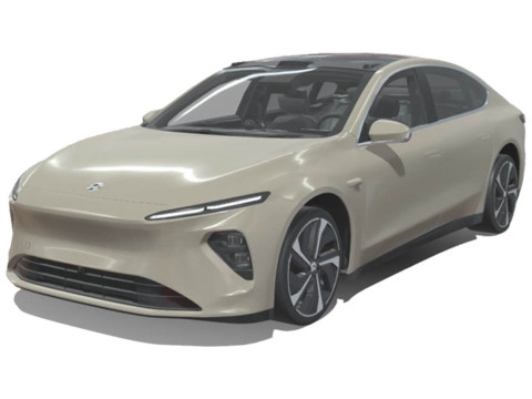NIO ET7 2024 Modelo 3D