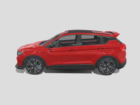 Geely Coolray 2022 3D Model