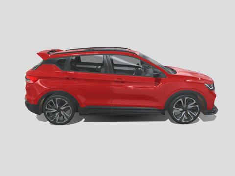 Geely Coolray 2022 3D Model