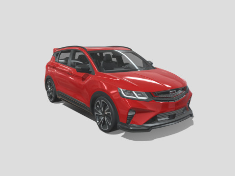 Geely Coolray 2022 3D Model