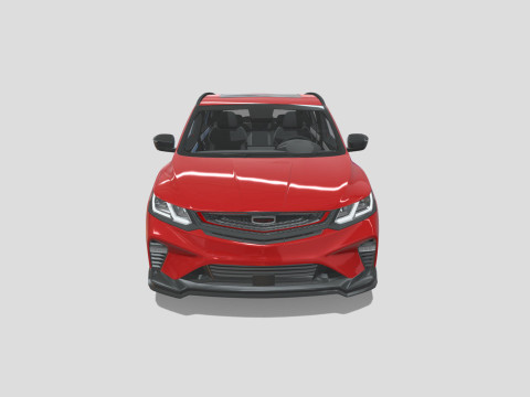 Geely Coolray 2022 3D Model