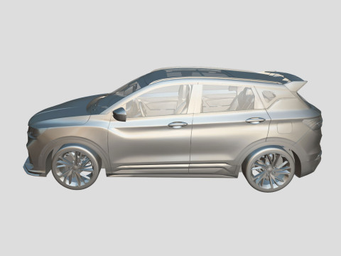Geely Coolray 2022 3D Model