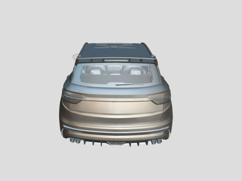 Geely Coolray 2022 3D Model
