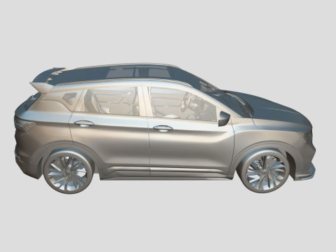 Geely Coolray 2022 3D Model