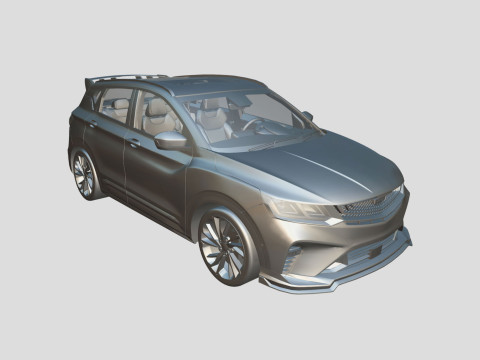 Geely Coolray 2022 3D Model
