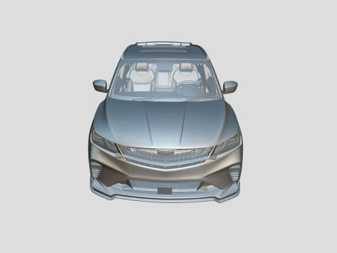 Geely Coolray 2022 3D Model