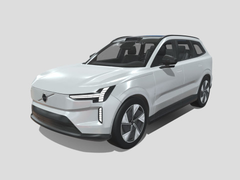 Volvo EX90 2024 3D 模型