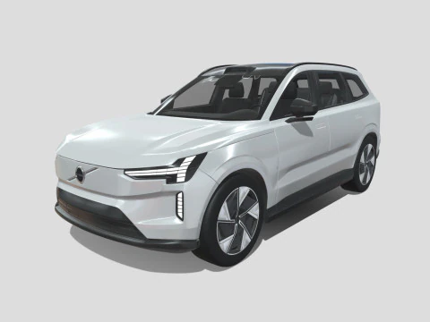 Volvo EX90 2024 3D Model
