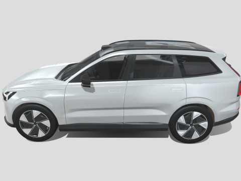 Volvo EX90 2024 3D 模型