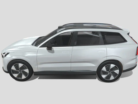 Volvo EX90 2024 3D Model