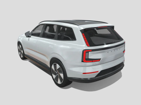 Volvo EX90 2024 3D Model