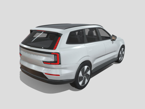 Volvo EX90 2024 3D 模型