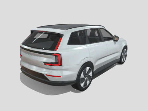 Volvo EX90 2024 3D Model