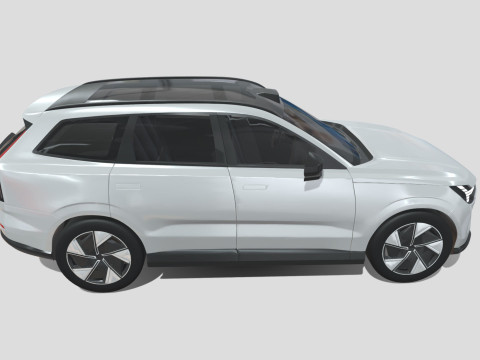 Volvo EX90 2024 3D 模型