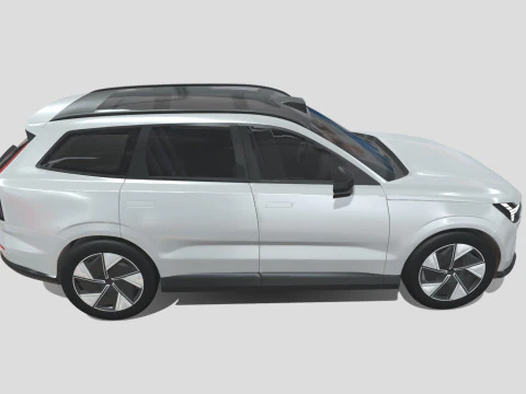 Volvo EX90 2024 3D Model