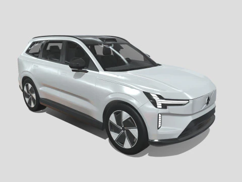 Volvo EX90 2024 3D Model