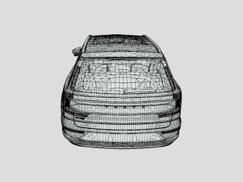 Volvo EX90 2024 3D 模型