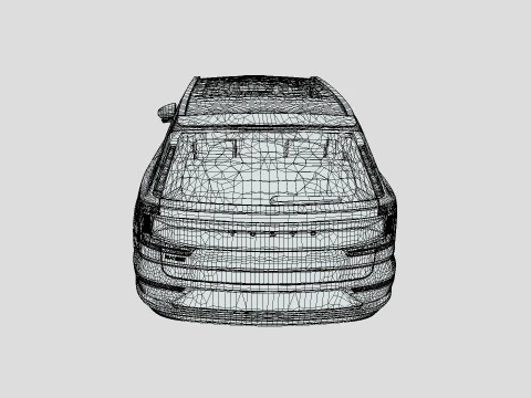 Volvo EX90 2024 3D Model
