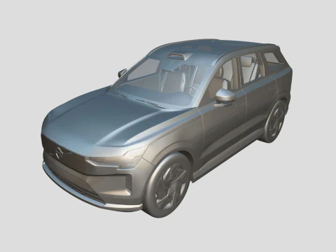 Volvo EX90 2024 3D Model