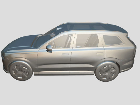 Volvo EX90 2024 3D 模型