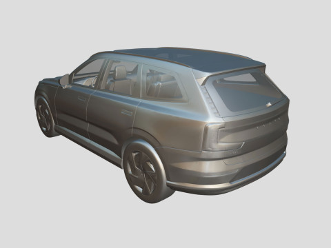 Volvo EX90 2024 3D 模型