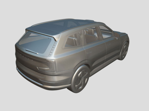 Volvo EX90 2024 3D 模型
