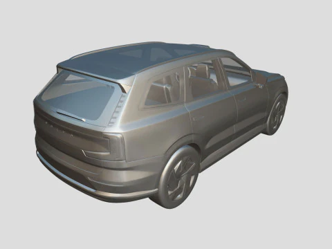 Volvo EX90 2024 3D Model