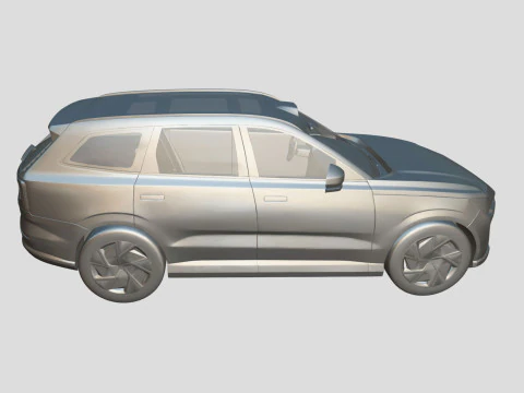 Volvo EX90 2024 3D Model