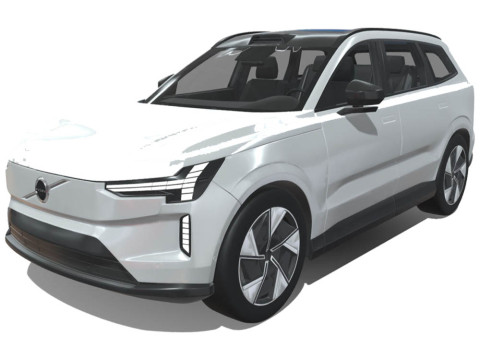 Volvo EX90 2024 3D Model