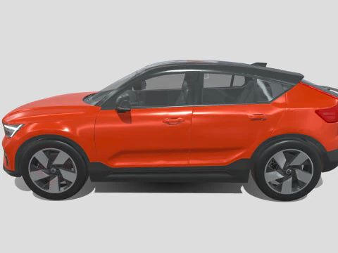 Volvo C40 Recharge 2024 3D Model