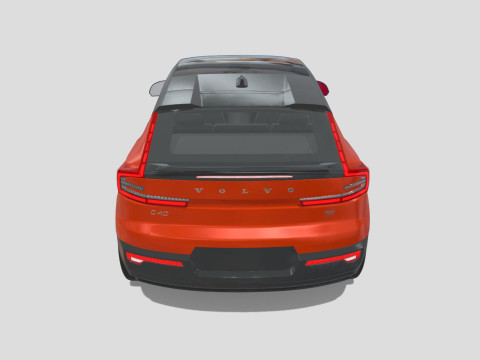 Volvo C40 Recharge 2024 3D 模型