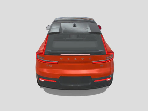 Volvo C40 Recharge 2024 3D Model