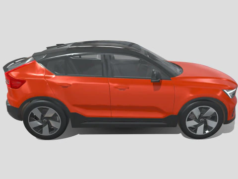 Volvo C40 Recharge 2024 3D Model
