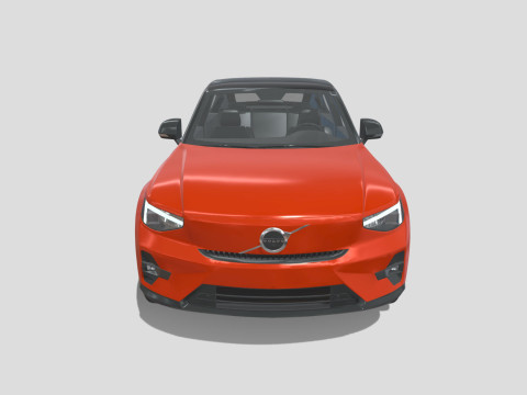 Volvo C40 Recharge 2024 3D 模型