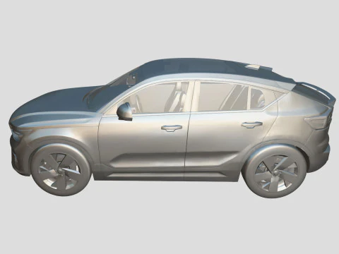 Volvo C40 Recharge 2024 3D Model