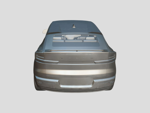 Volvo C40 Recharge 2024 3D 模型