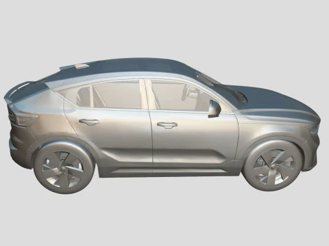 Volvo C40 Recharge 2024 3D Model