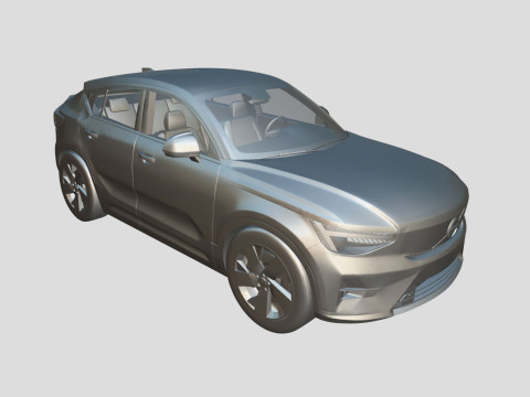 Volvo C40 Recharge 2024 3D 模型