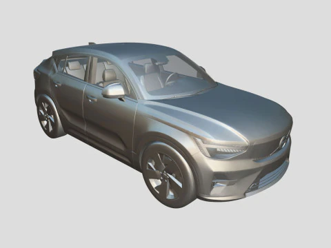 Volvo C40 Recharge 2024 3D Model
