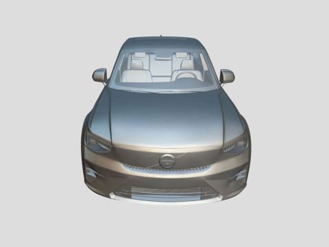 Volvo C40 Recharge 2024 3D 模型