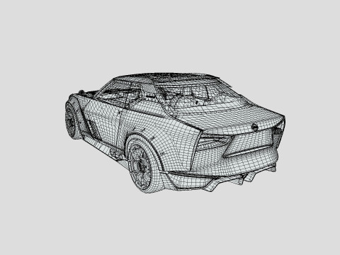 Nissan IDX Nismo 2024 Model 3D