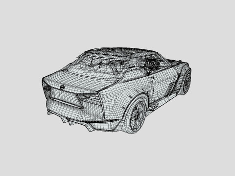 Nissan IDX Nismo 2024 Model 3D