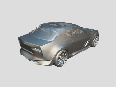 Nissan IDX Nismo 2024 Model 3D