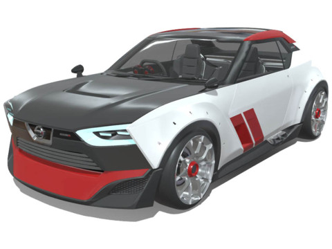 Nissan IDX Nismo 2024 3D Model