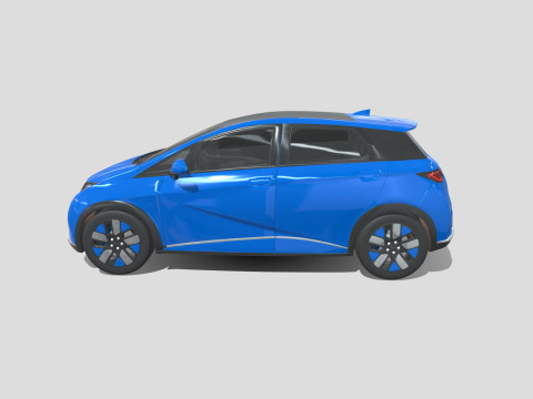 BYD Dolphin 2024 Modello 3D