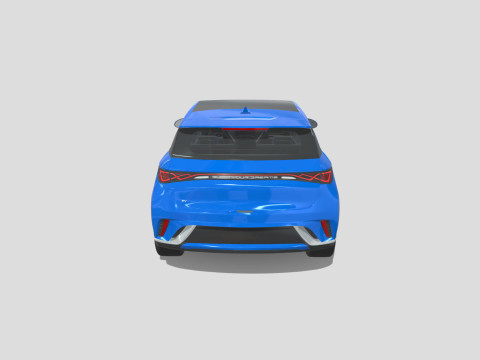 BYD Dolphin 2024 Modello 3D