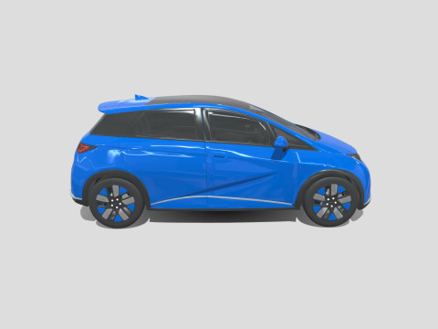 BYD Dolphin 2024 Modello 3D