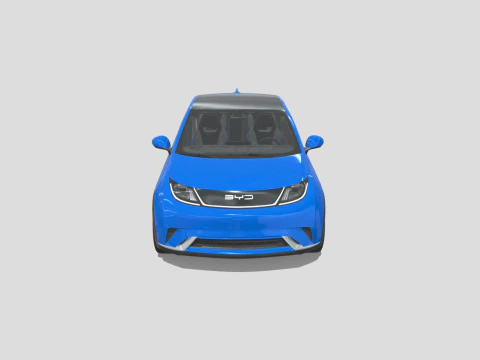 BYD Dolphin 2024 3D Model