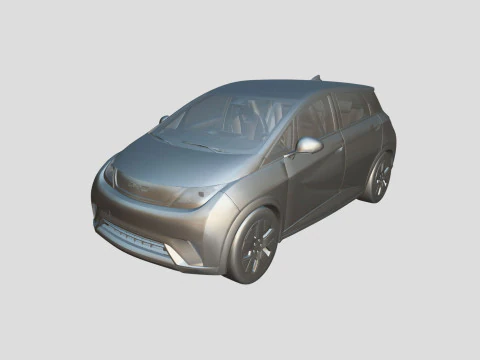 BYD Dolphin 2024 3D Model
