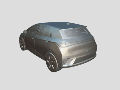 BYD Dolphin 2024 Modello 3D
